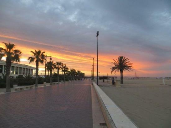 Beach Valencia Luxury A40-35 Apartment With Terrace And Sea Views מראה חיצוני תמונה